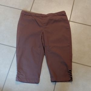 N Touch Brown Capri pants